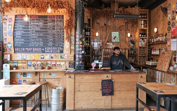 Trader behind bar at The Orchard