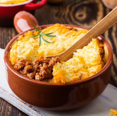 An image of a Shepherds Pie dish.