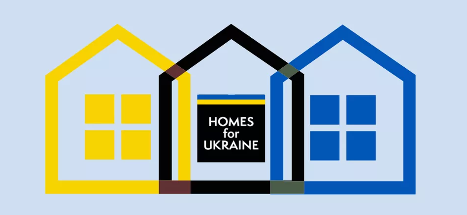 The homes for Ukraine promotion