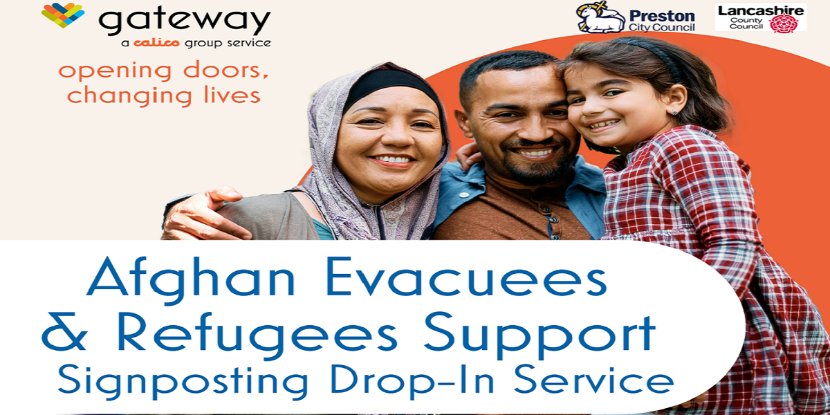 Afghan Evacuees and Refugee Support poster