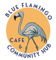 Blue Flamingo Community Hub Logo