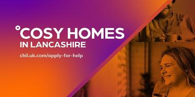 A promotion of Cosy Home in Lancashire