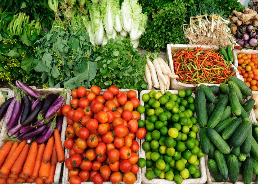 A vegetable Stall