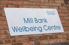 Mill Bank Wellbeing Centre Sign